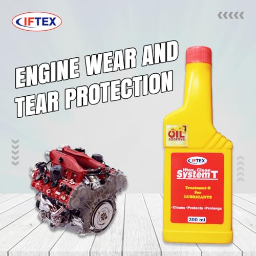 Image of Treatment O for Lubricant, Engine Oil Additive, Engine Oil Treatment, Engine Lubrication, Reducing Friction and Wear & Tear of Engine (300 ml).