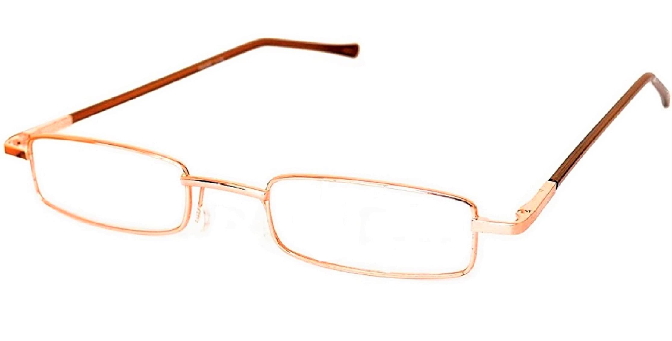 See full amazon price history chart for LAPRUN SAVY +2.75 Full Rim Golden Metallic Compact Frame Reading Eye Glasses with Eye Protection and No Eye Strain for Men Women with Light Weight Pen Type Case LAPRUN SAVY +2.75 Full Rim Golden Metallic Compact Frame Reading Eye Glasses with Eye Protection and No Eye Strain for Men Women with Light Weight Pen Type Case (B0BVKGB65W) Amazon Price History, Amazon Price Tracker