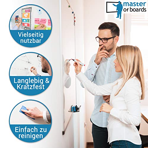 MOB whiteboard - winnaar prijs-prestatie (Note 1.4) - 13 maten - magnetisch en beschrijfbaar - magneetbord - met… - Image 4