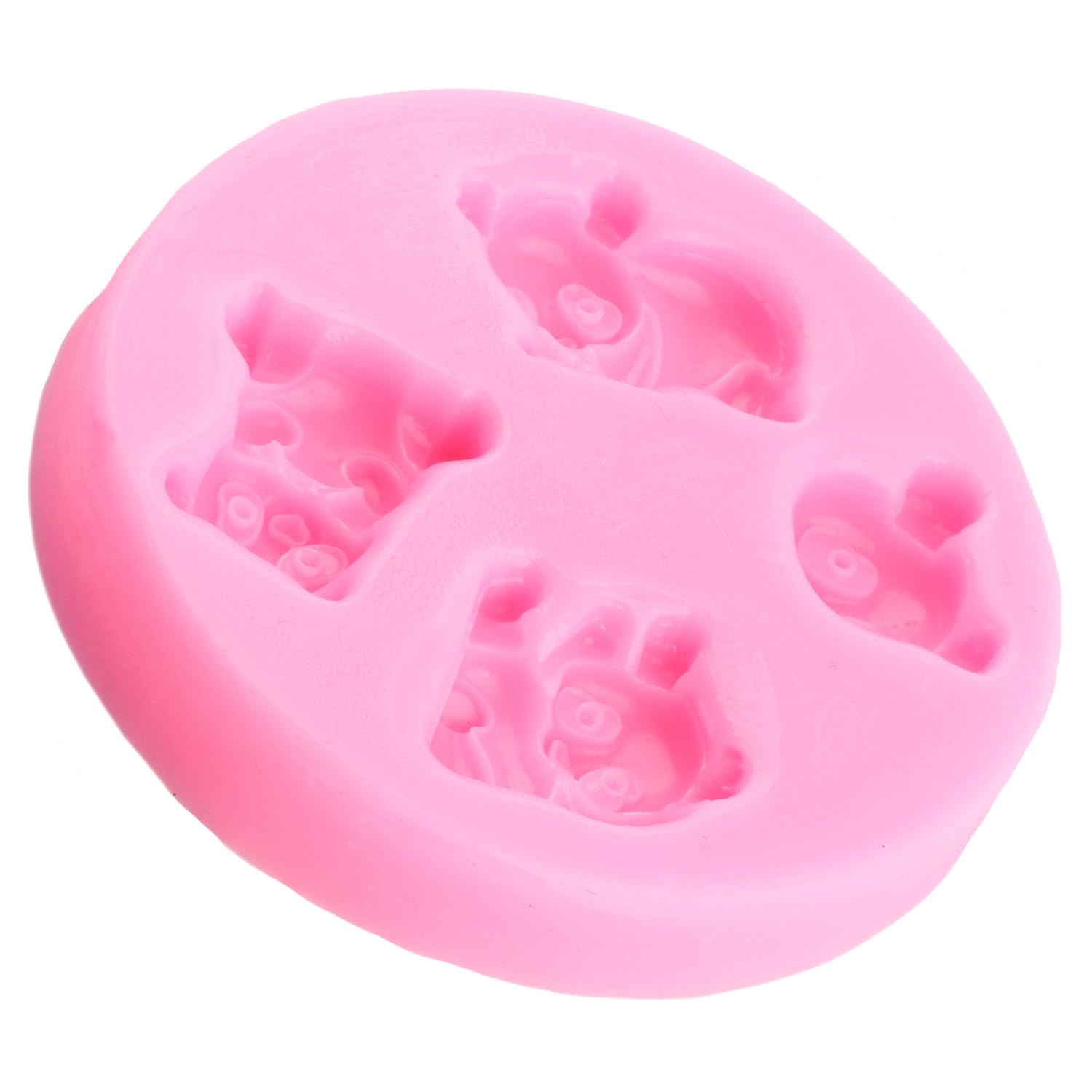 YIHUOMOLDS Panda Bear Silicone Mold Panda Fondant Molds for Cake Decorating Cupcake Topper Chocolate Candy Gum Paste Polymer Clay - Image 9