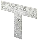 Galvanizado GAH-Alberts 848194 Pletina de ensamblaje, Acero, 140 x 110 x 30 mm / 25 Stk
