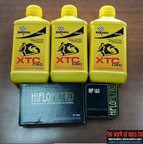 Kit Service Bmw F 800 Gs 2009/2010/2011 Öl- Und Luftfilter Bardahl Xtc