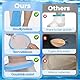 Yamobi Wasserdichte Fußgussabdeckung für Dusche, Knöchel, Wundschutz,wiederverwendbare Duschstiefel,wasserdichte Gipstasche, Duschen für Operationen, Fuß, Knöchel