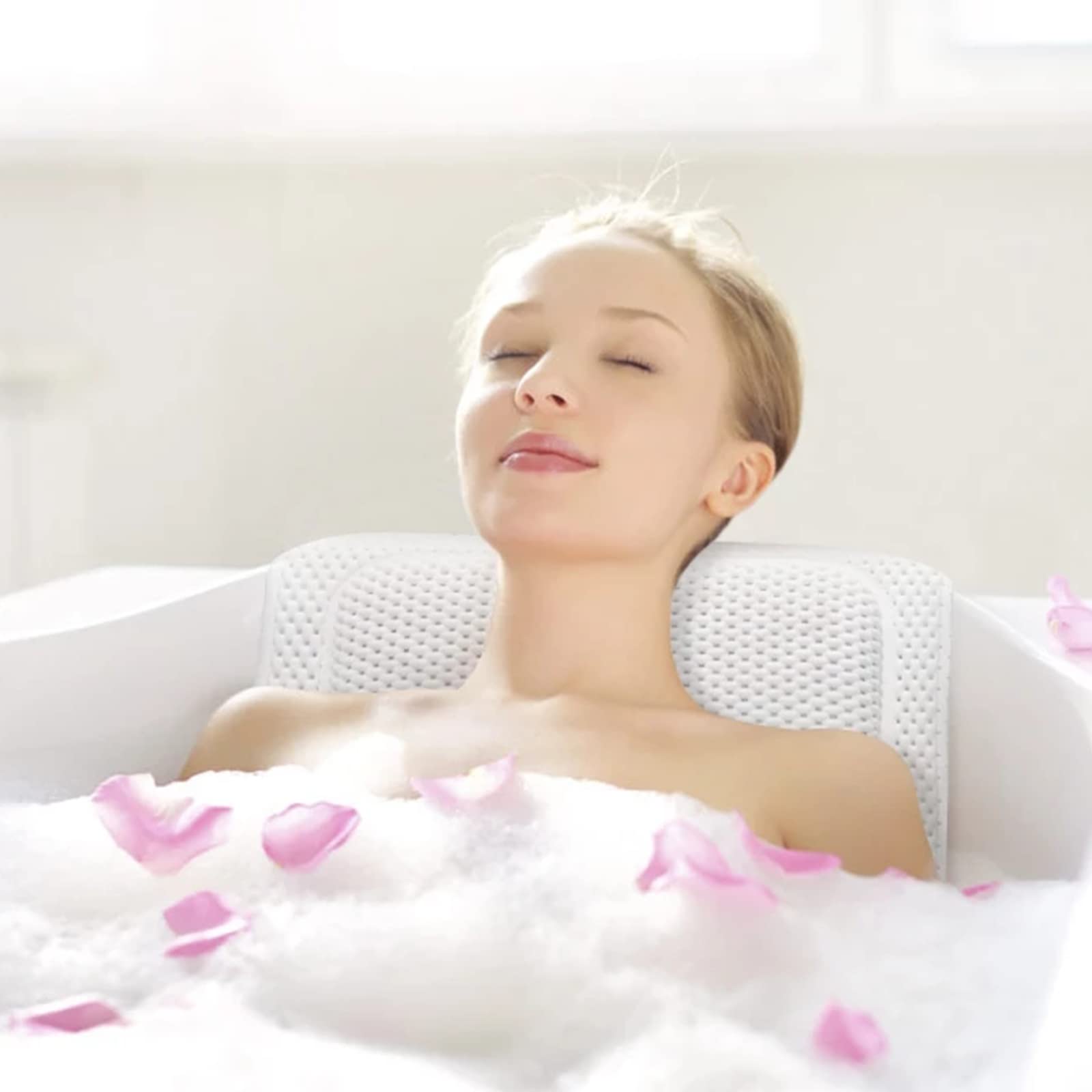 Coussin de baignoire antidérapant pour douche de bébé, tapis de