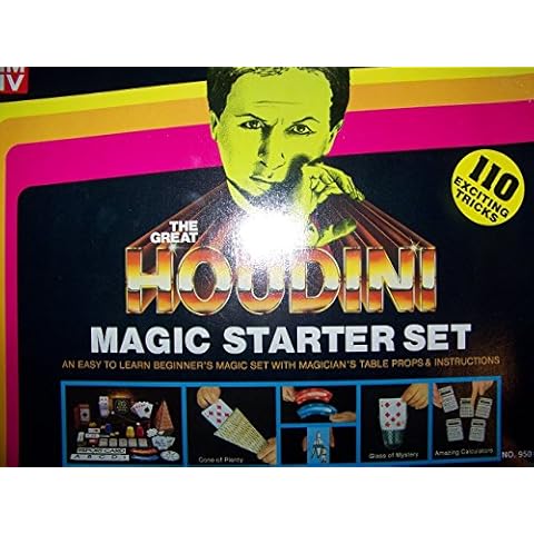 The Great Houdini 1987 Magic Starter Set by AMAV Cover