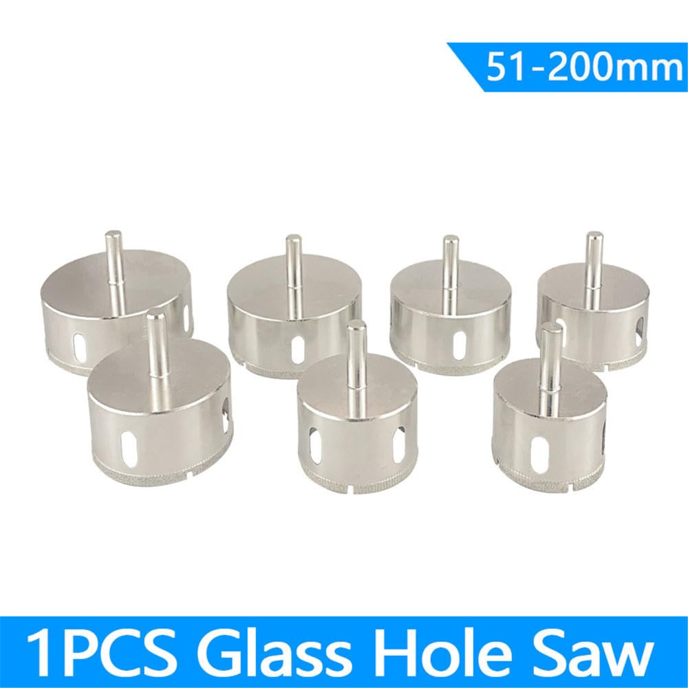 1 szt. 51-200mm otwornica do szkła wiertła diamentowe korona wiertnicza do płytek marmurowych ceramiczne elektronarzędzia, 155mm