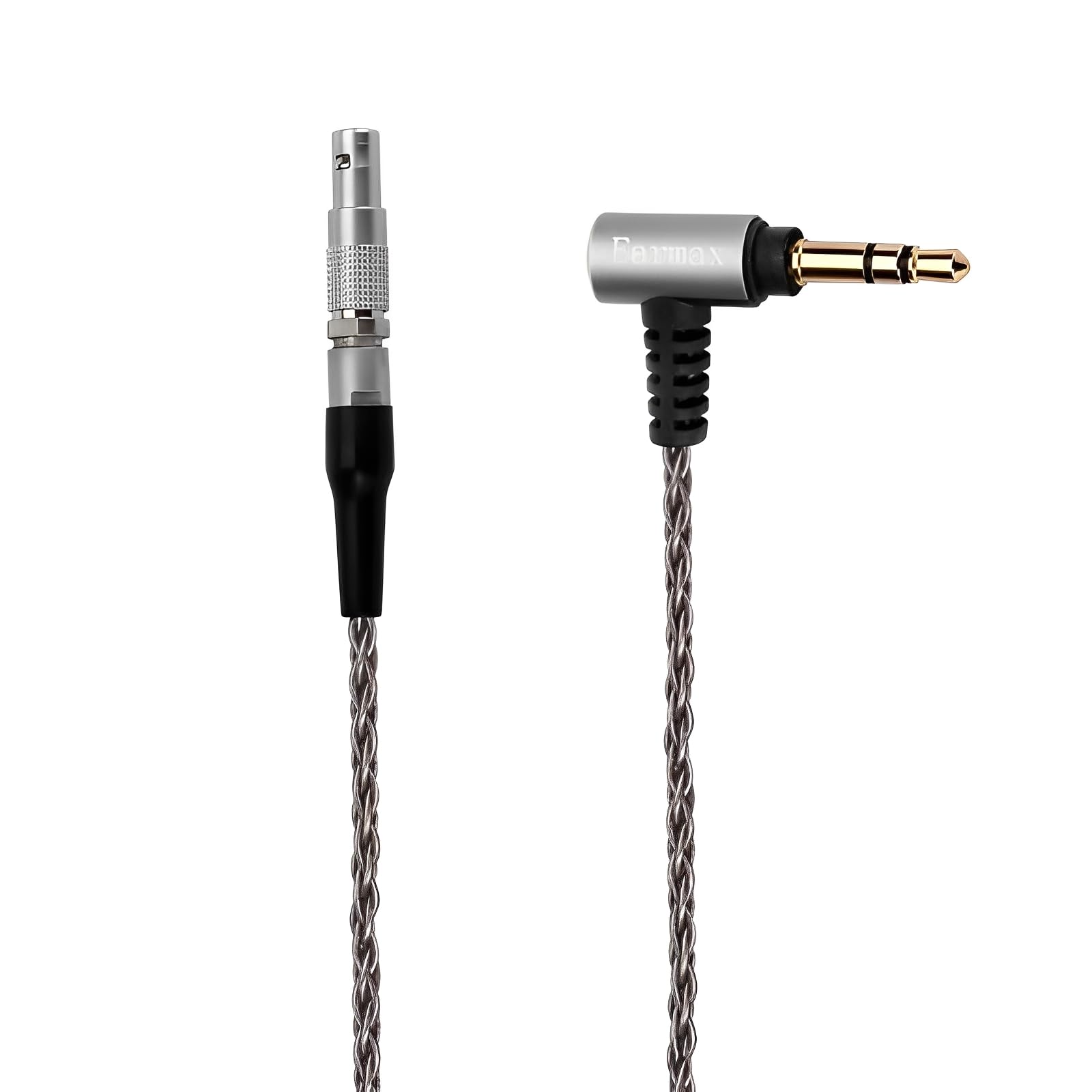 6-żyłowy 3,5 mm posrebrzany kabel zastępczy OCC z adapterem 6,35 mm 1,2 m kompatybilny ze słuchawkami AKG K812pro K872pro itp