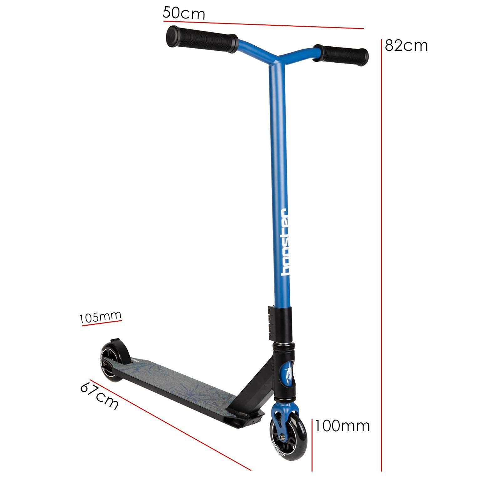 BOPSTER - Monopattino Freestyle per bambini e adolescenti - a partire da 8 anni - Trotinette a 2 ruote - Rotazione a 360°