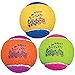 KONG - SqueakairÂ® Birthday Balls - Dog Toy Premium Squeak Tennis Balls, Gentle on Teeth - For Medium Dogs (3 Pack)