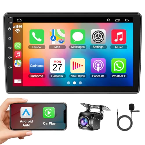 �J�[���W�I 4+64G Android 13 �t�H�[�h 2004-2014 F150/F250/F350�p 10�C���` IPS �^�b�`�X�N���[�� �J�[�X�e���I ���C�����X�J�[�v���C/Android Auto�AGPS�AWiFi�ABluetooth�AFM�AOB