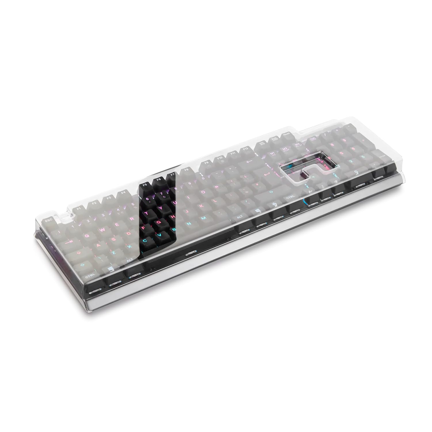 DecksaverDecksaver cover for SteelSeries Apex 7 & Apex Pro keyboard series - Smoked/clear protective lid, made in the UK - the gamers' choice for unbeatable protection