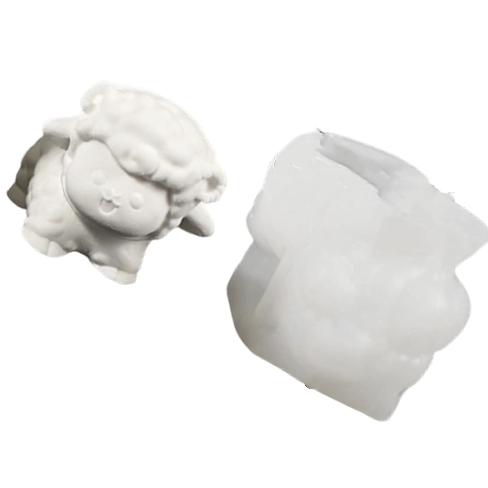 Xjdzineq Creative Silicone Lamb Suitable for Crafting Soap Chocolate and Other Projects Detailed