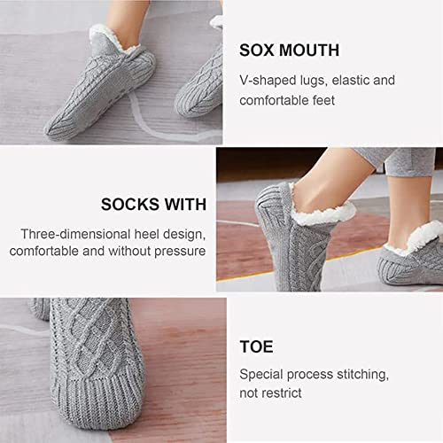 New Woven and Velvet Indoor Socks Slippers Bye to Numbness Pain and Swelling Velvet Indoor Socks Slippers-Socks Slippers2