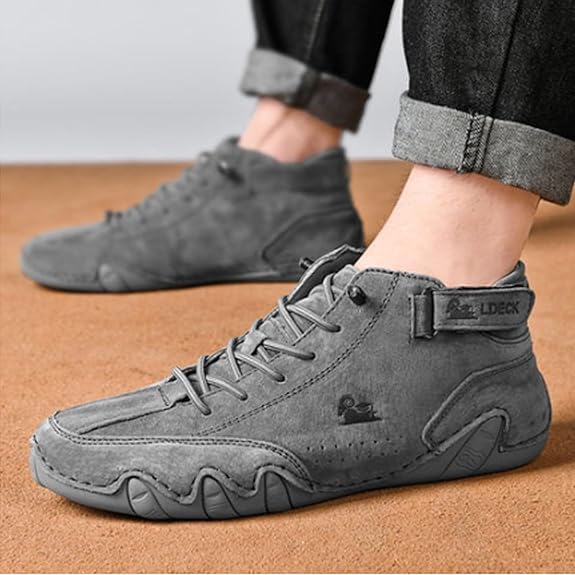 Nevova Shoes for Men, Nevoldeck - Waterproof Winter Orthopedic Shoes, Nevova Orthopedic Shoe for Man, Outdoor Comfy Orthopedic Arch Support Daily Walking Shoes Casual Hiking Ankle Boots 6