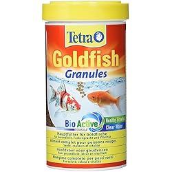 Carnada Para Peces De Agua Dulce Tetra Goldfish Granules - Alimento granulado para carpines dorados y otros peces de agua fría, lata 500 ml