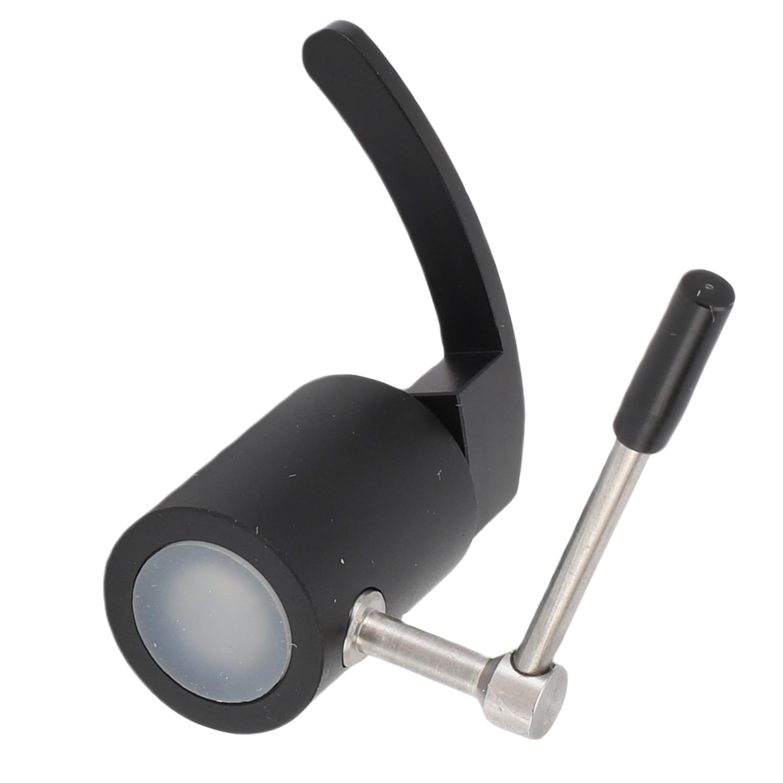 Ejoyous Elevador Manual del Brazo del Brazo Elevador de Seguridad de Aleación de Aluminio y Acero Inoxidable Hidráulico de 2,5 Mm para Tocadiscos Usuarios de Alta Fidelidad (Black)