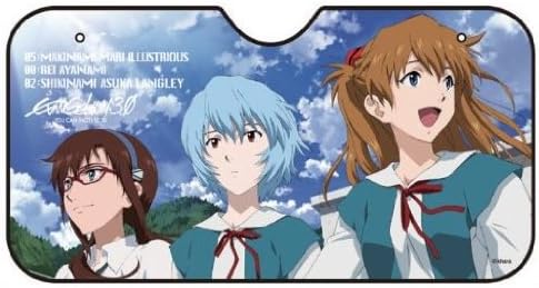Amazon ヱヴァンゲリヲン新劇場版 自動車用サンシェードver 3 レイ アスカ マリ アニメ 萌えグッズ 通販 Amazon ヱヴァンゲリヲン新劇場版 自動車用サンシェードver 3 レイ アスカ マリ アニメ 萌えグッズ 通販