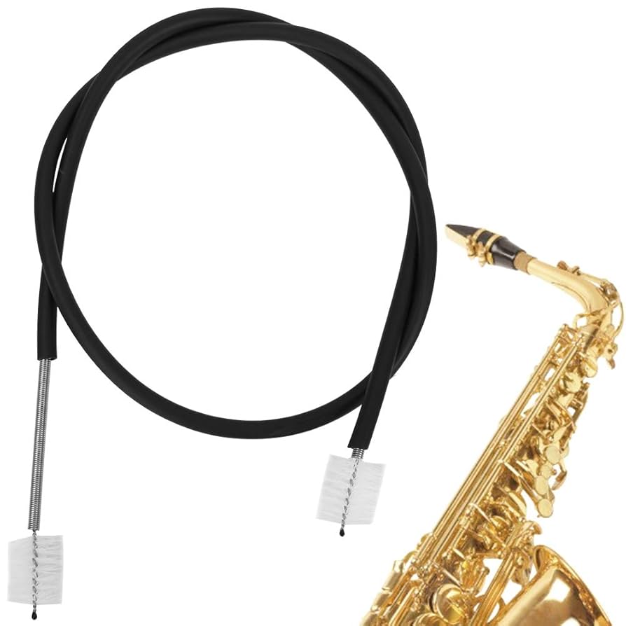 French Horn Cleaning Kit With Rope Brush,Horn Musical Instrument Clean