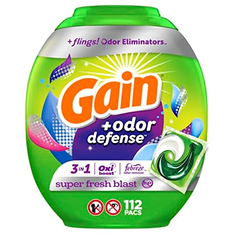 Gain Flings Laundry Detergent Pacs Cover