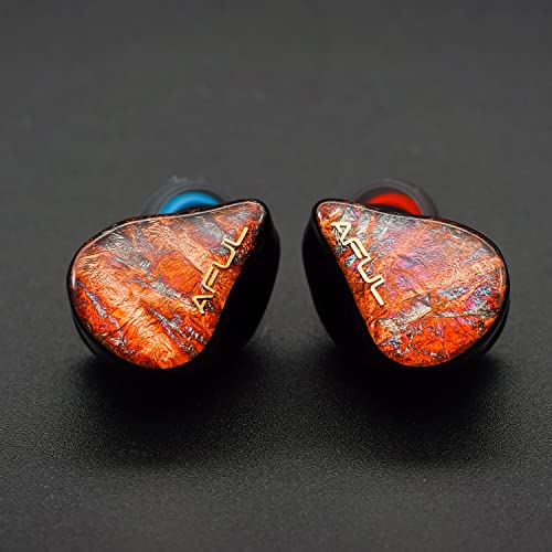 aful acoustics performer 5 hybrid drivers in-ear monitors 1dd  4ba in-ear earphones iems 44mm plug