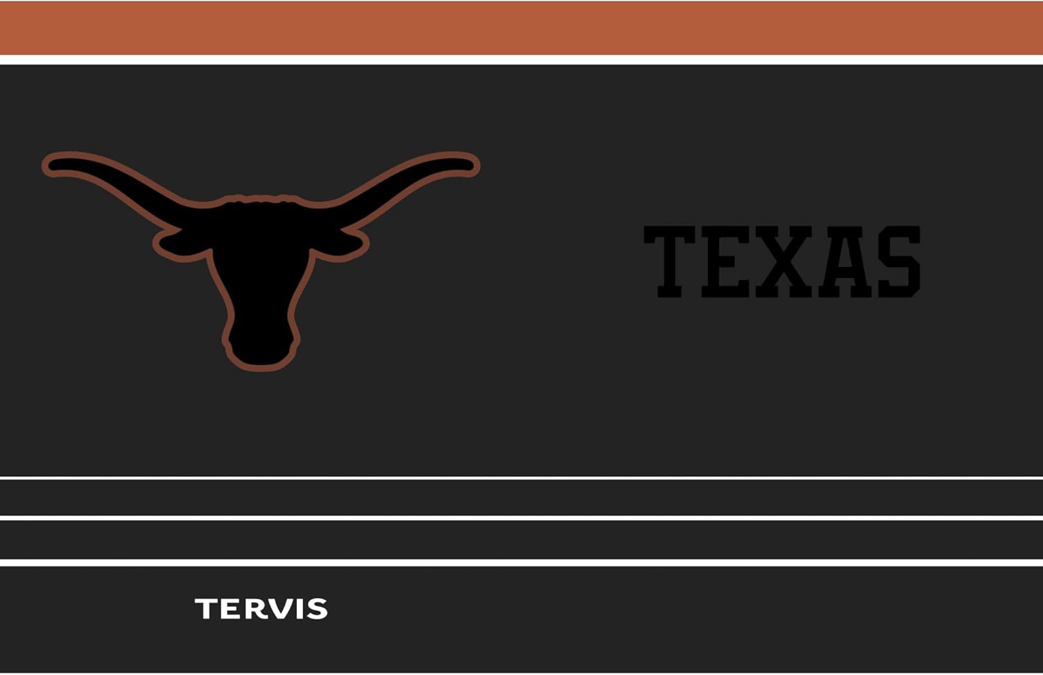 Tervis Traveler Texas Longhorns - Night Game Triple Insulated Tumbler Travel Cup Keeps Drinks Cold & Hot, 30oz, Stainless Steel - Image 2