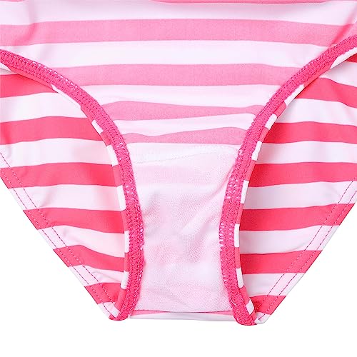 Image of XFGIRLS Baby /Toddler Girls Swimsuit Long Sleeve One-Piece Bathing Suit Rash Guard for Kids UPF 50+ Swimwear