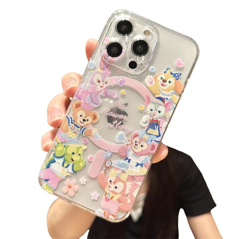 iPhoneケース ハンドメイド ディズニー プリンセス ダッフィー