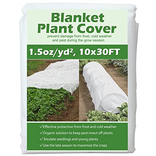 Valibe Plant Covers Freeze Protection 10 ft x 30 ft