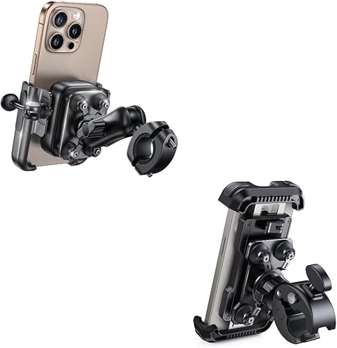 Lamicall Soporte de teléfono para motocicleta y bicicleta