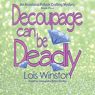 Decoupage Can Be Deadly Audiolibro Por Lois Winston arte de portada