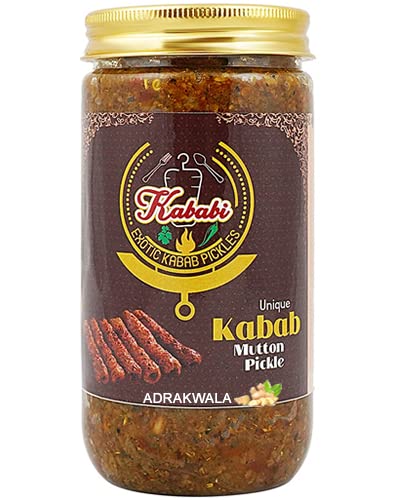 Kababi's Adrakwala Mutton Seekh Kabab Pickle(400 GM) Unique Kabab Pickle(Non Veg Pickle)- Mutton Pickle-picture-18