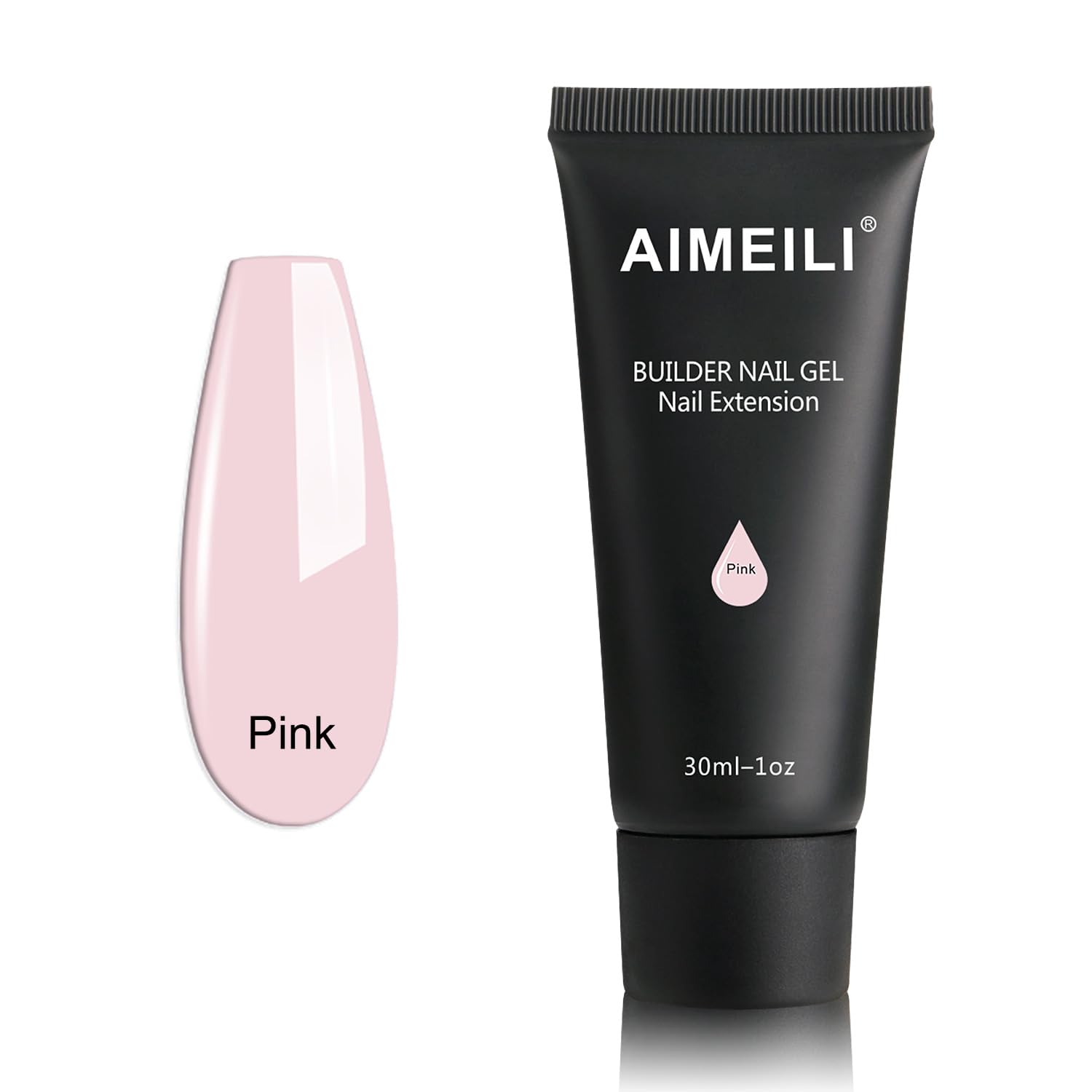 AIMEILI Gel Uñas Constructor Base Coat y Builder Gel 7 en 1 Nail Extensión Esmaltes Semipermanentes de Uñas UV LED Building Base 10ML — view 30