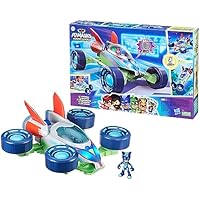 PJ Masks Power Heroes - PJ Explorador - Vehículo Convertible con