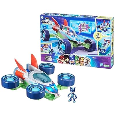 PJ Masks Power Heroes - PJ Explorador - Vehículo Convertible con 3 Modos, Luces y Sonidos - Juguetes | Ya disponible en tu tienda friki favorita! En mundofriki.es!