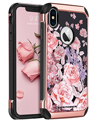 BENTOBEN Case, Rose Gold/Black