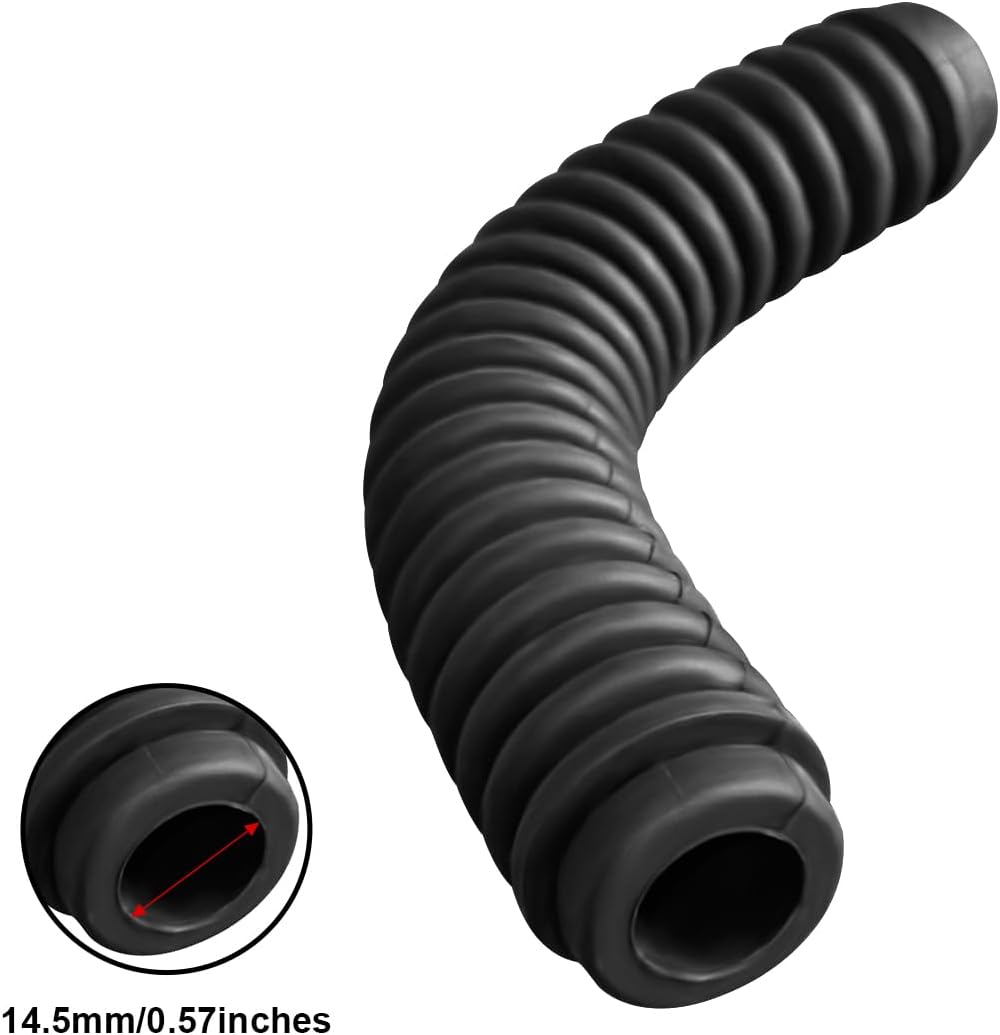 MAS Door Jam Wire Boot Small 6 5/8" Long x 1/2'' Inside Diameter Door jam Wire Boot Small