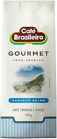 Café Brasileiro Café Torrado e Moído Caparaó Café Brasileiro Gourmet Pacote 250g