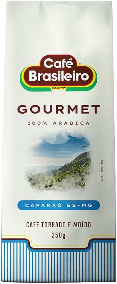 Café Brasileiro Café Torrado e Moído Caparaó Café Brasileiro Gourmet Pacote 250g
