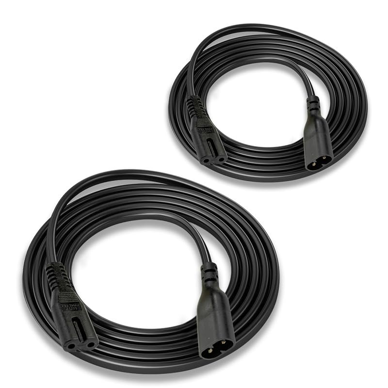 Amazon | JLY 1.8M C7 C8ケーブル PDU 電源ケーブル c7to C8 2.5A-250V