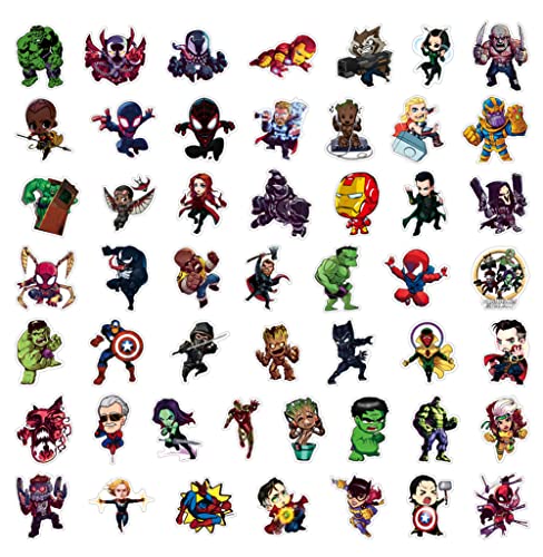 Confezione da 100 adesivi Marvel Avengers