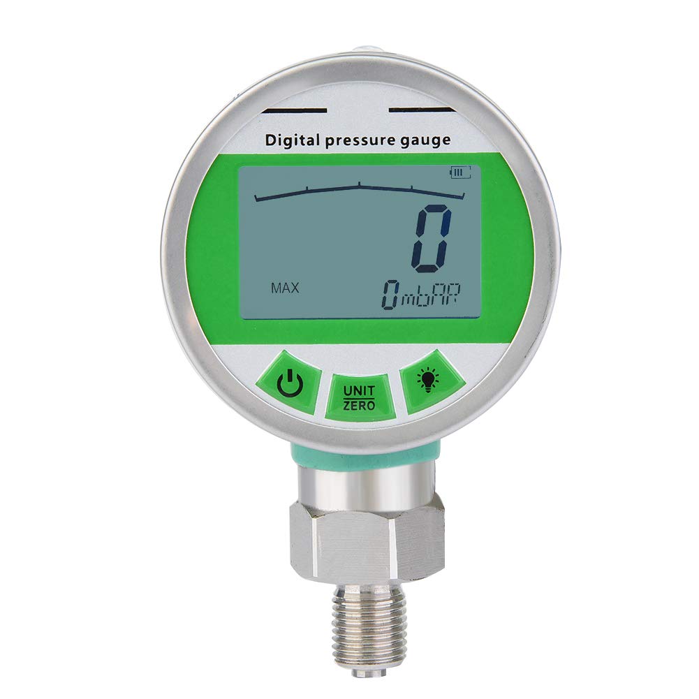 Buy Digital Pressure Gauge 100 to 0 Kpa Hydraulic Pressure Gauge