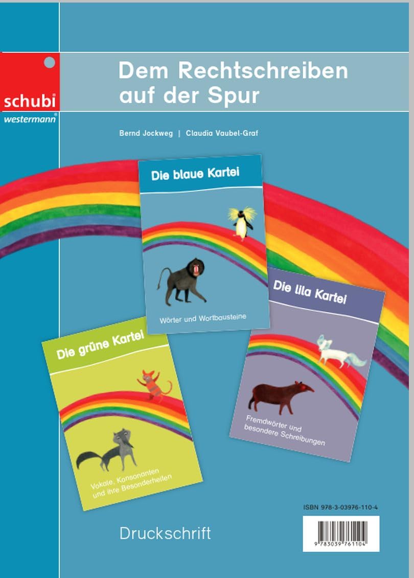 Dem Rechtschreiben auf der Spur: Rechtschreibkartei 3, Ausgabe in Druckschrift (Dem Rechtschreiben auf der Spur: Ausgabe in Druckschrift)