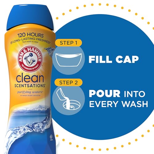 Image of Arm & Hammer Clean Scentsations Scent Booster, Laundry Purifying, 45 Oz