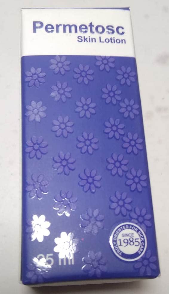 Anti Lice Permethrin Permetosc Anti-Tick Lotion (25ml pack of 2)