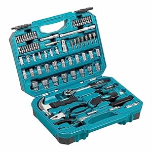 Makita E-10899 Juego de herramientas manuales de 76 piezas