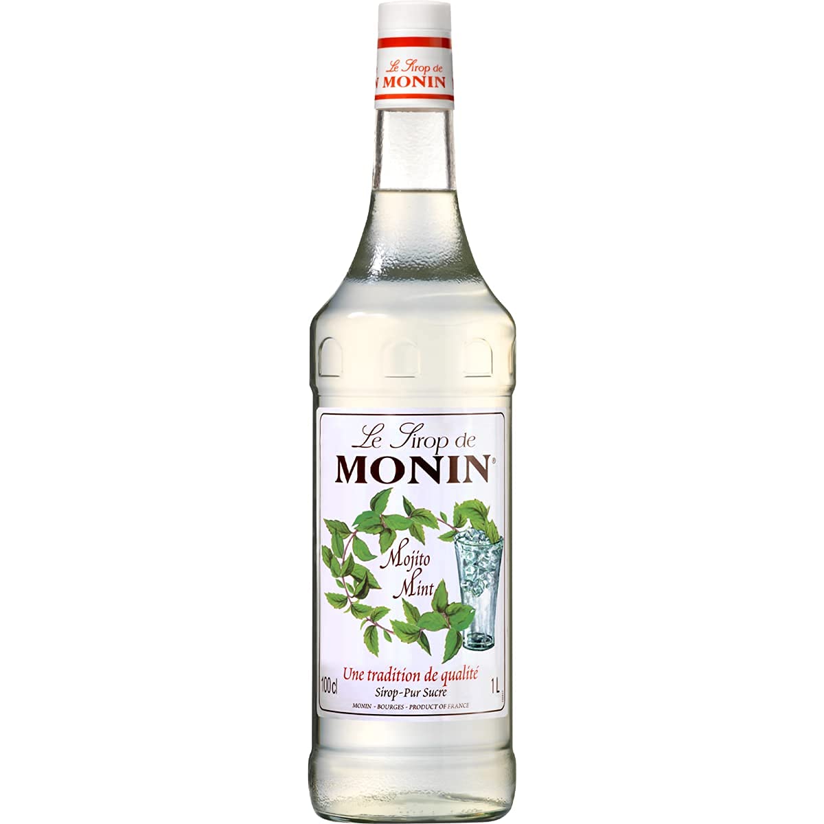 Monin Mojito Mint Flavoured Syrup, White, Large, 1000 ml Amazon.in