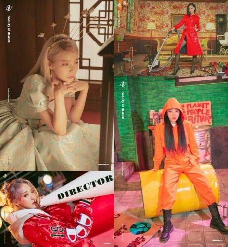 Amazon.com: Mamamoo Reality In Black 2nd Album CD+80p Booklet+1p