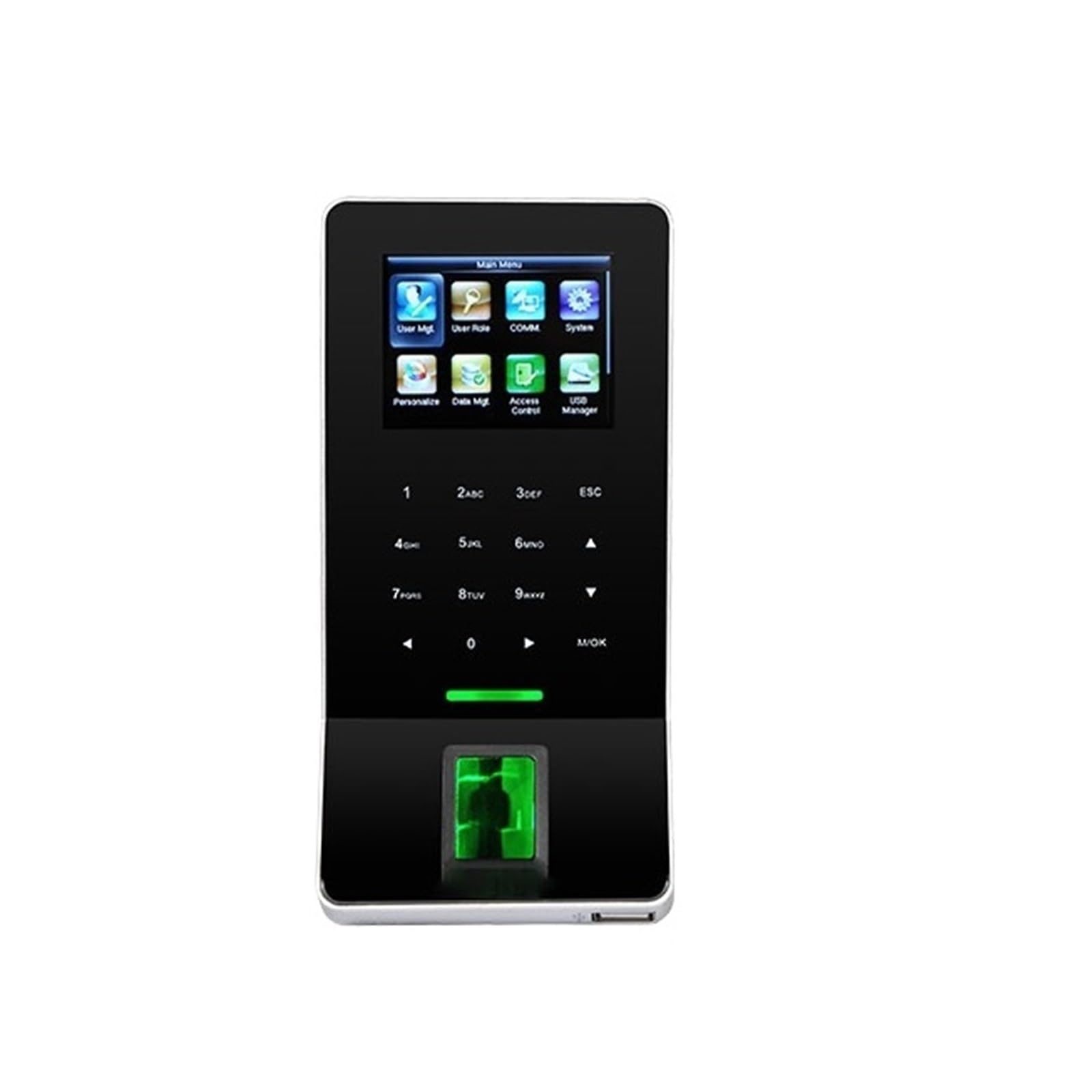 F22-Fingerabdruck-Anwesenheit for 3000 Benutzer, Integrierte Zugangskontrolle Mit Passwort, Klassische TCP/IP-WiFi-USB-Software Effizientes Takten(Machine No ADMS No Card)