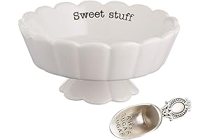 Mud Pie "Sweet Stuff" Candy Dish with Scoop