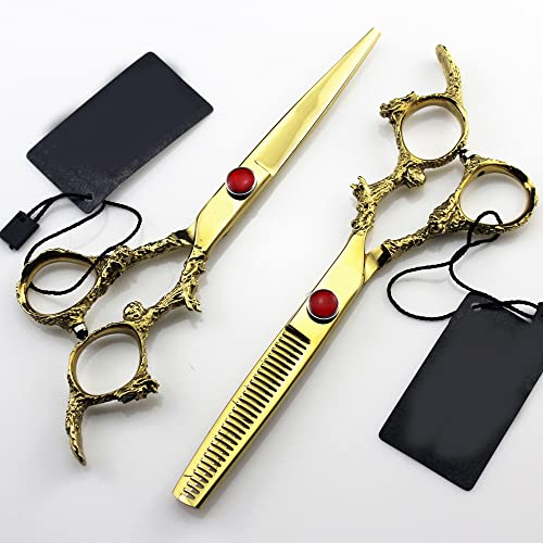 Ciseaux de coiffure 15 cm anti fatigue pour coupe de cheveux - 2